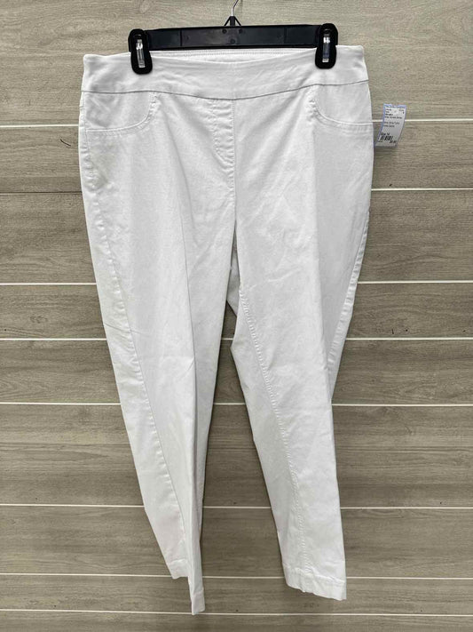 Slim-sation Size 14 White Womens Pants