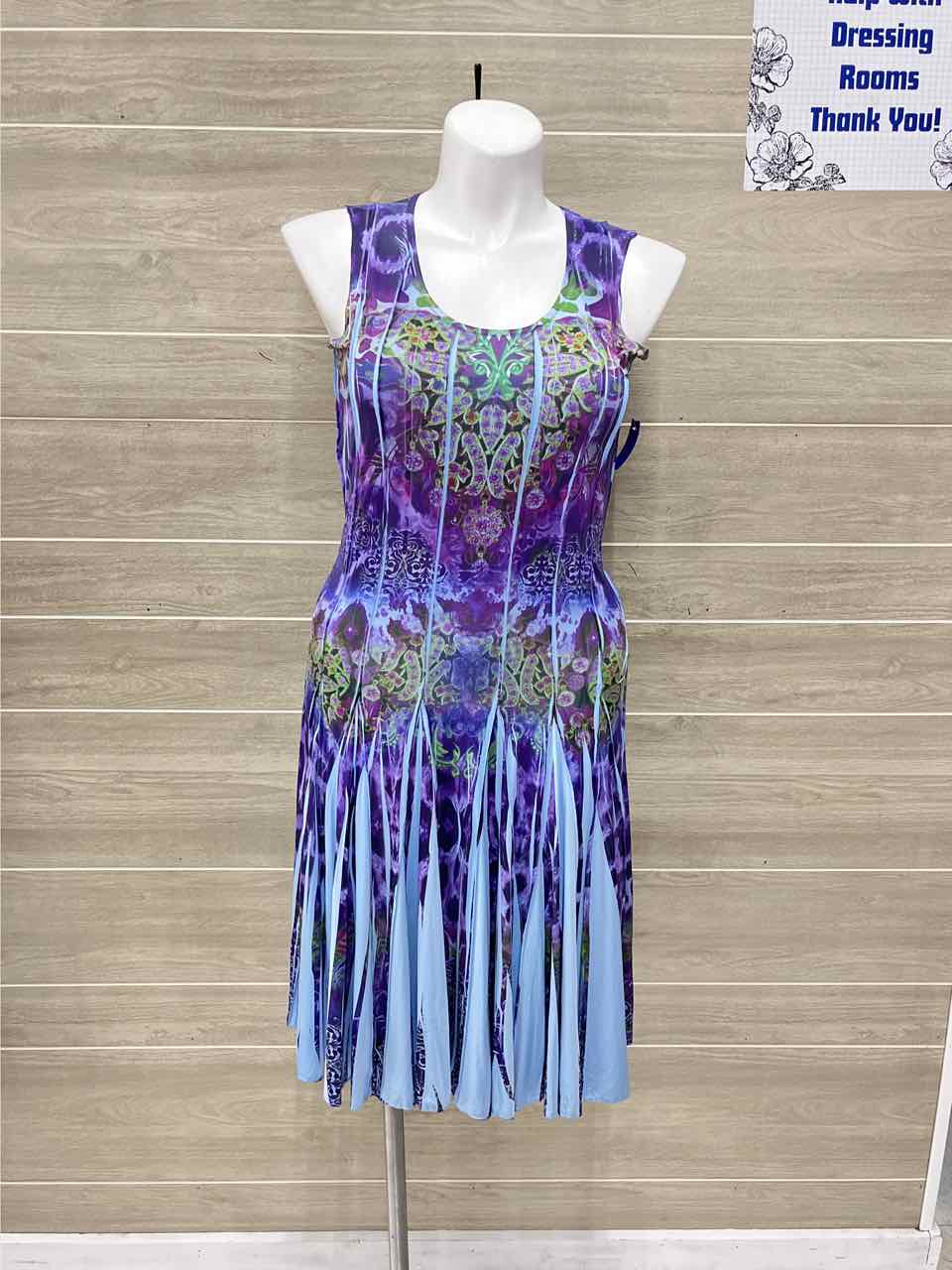 Apt 9 Size 14 Purple Womens Dress