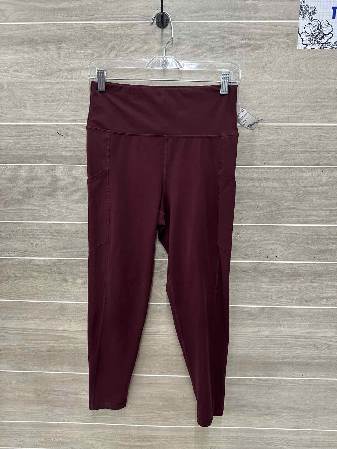 American Eagle Burgundy Womens Women Size L Leggings