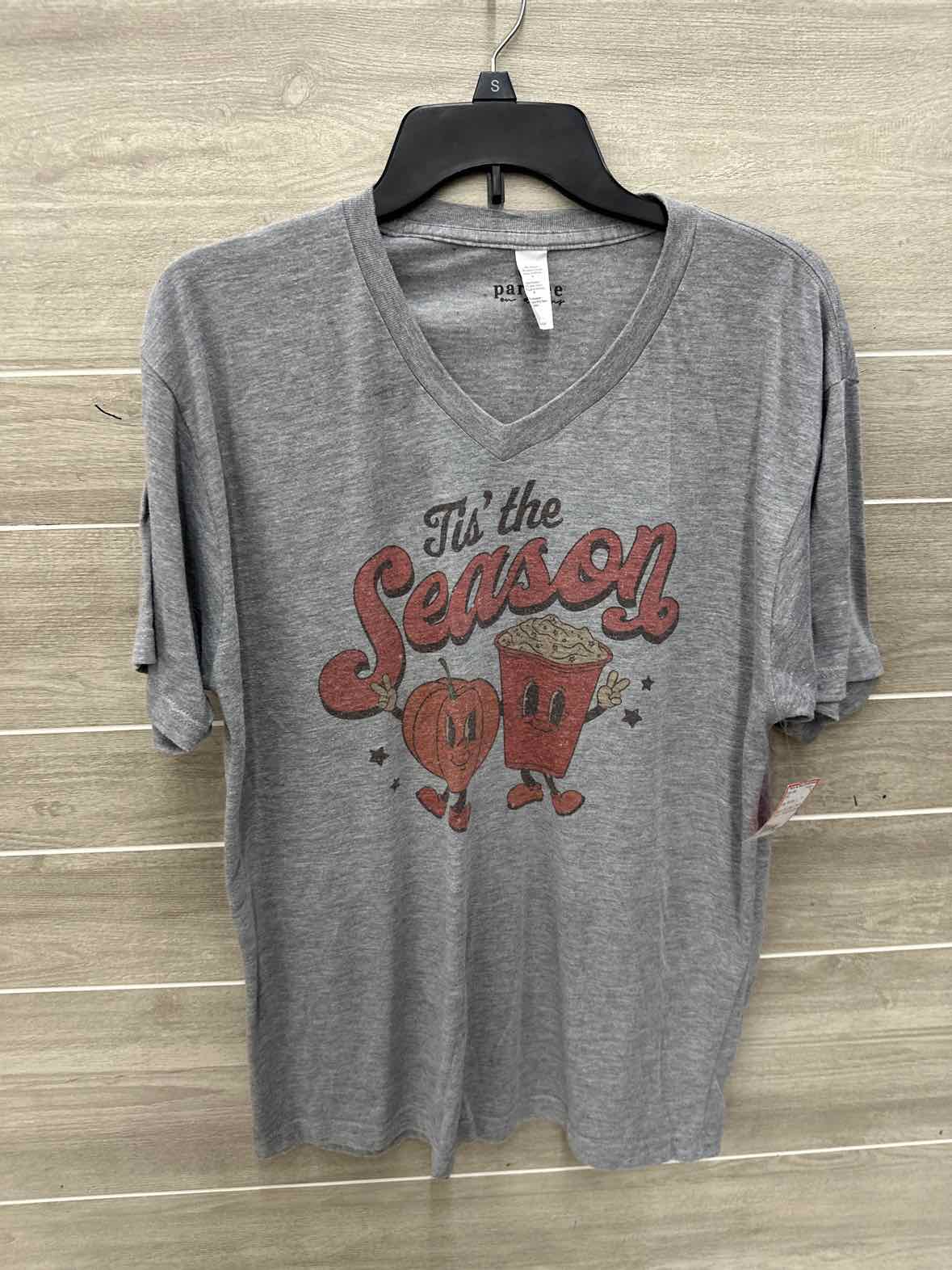 Gray Womens Women Size L Shirt