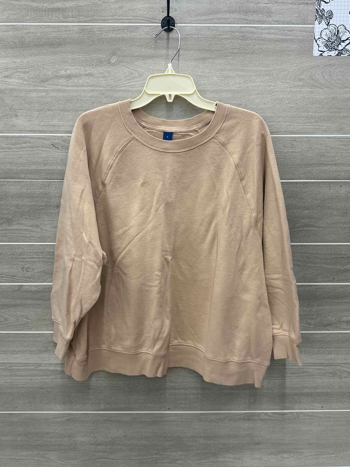 Old Navy Size L Tan Womens Sweatshirt