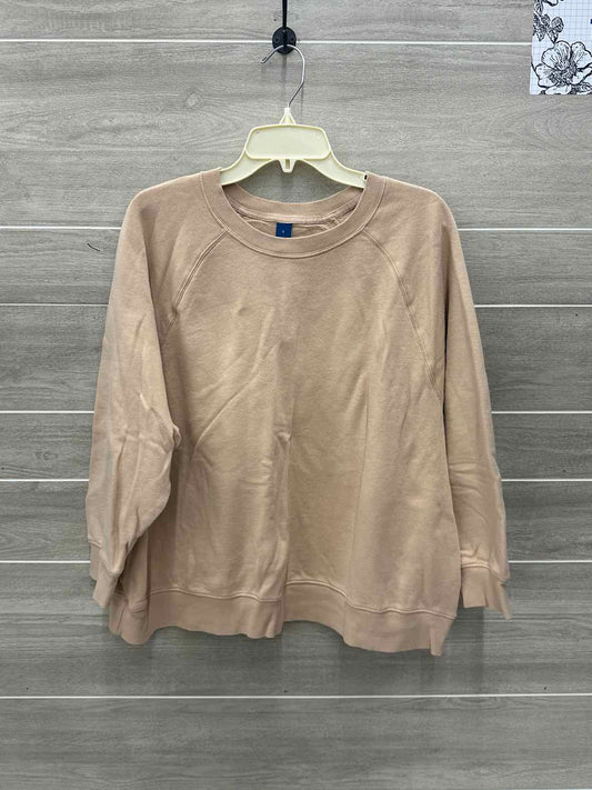 Old Navy Size L Tan Womens Sweatshirt