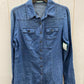 Maurices Blue Womens Size M Shirt