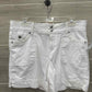 Size 8 White Womens Shorts
