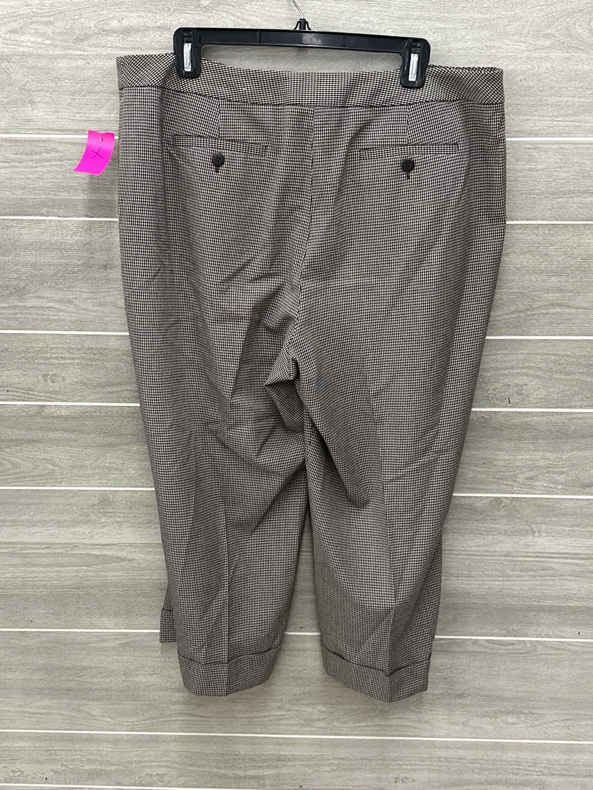 Chico's Brown Womens Size 16 Skirt