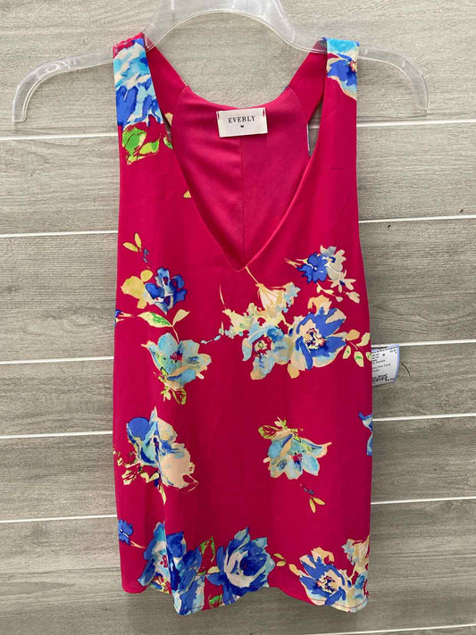 Everly Pink Womens Size Small Tank Top
