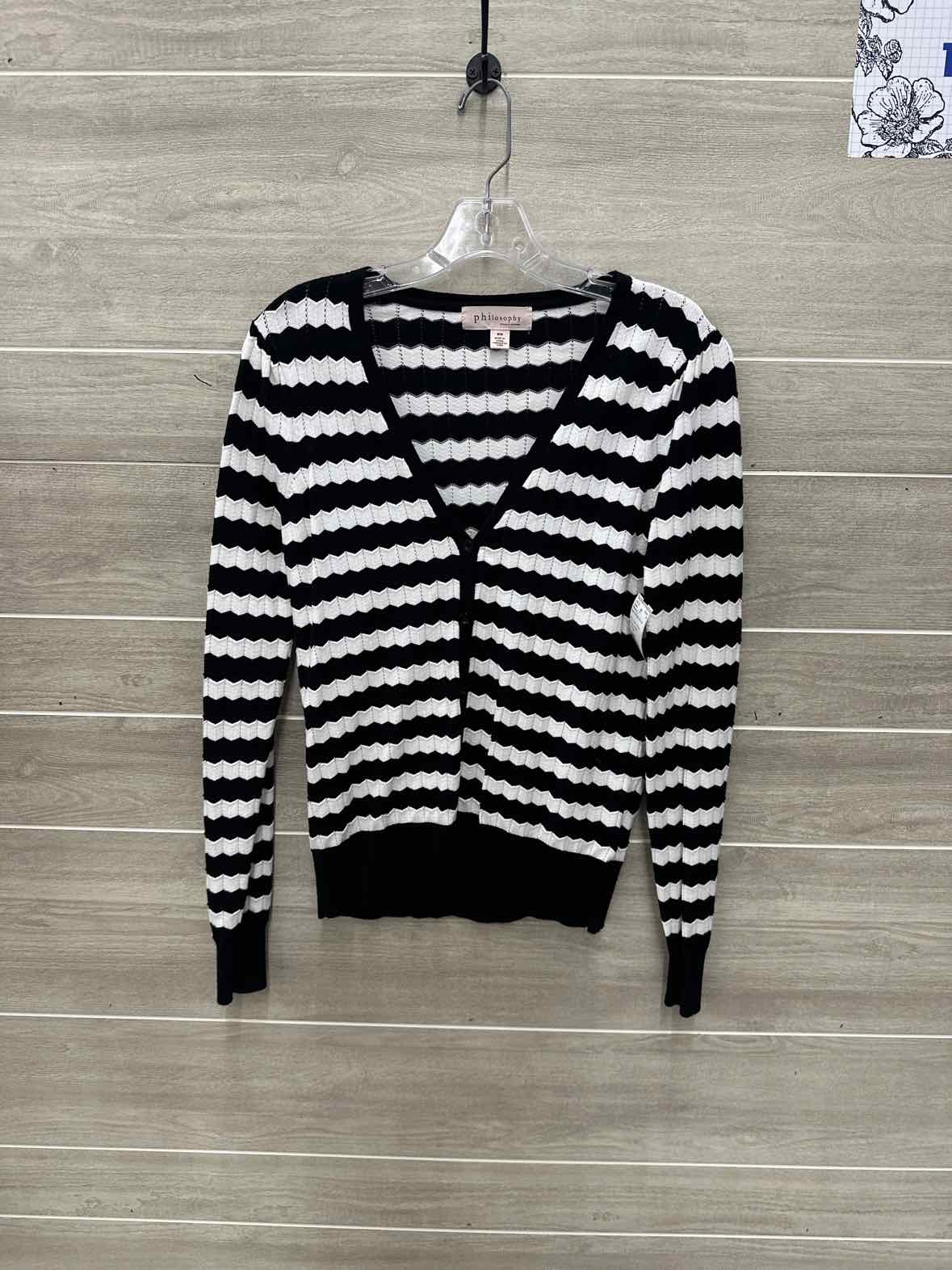 Philosophy Size M Black Womens Sweater