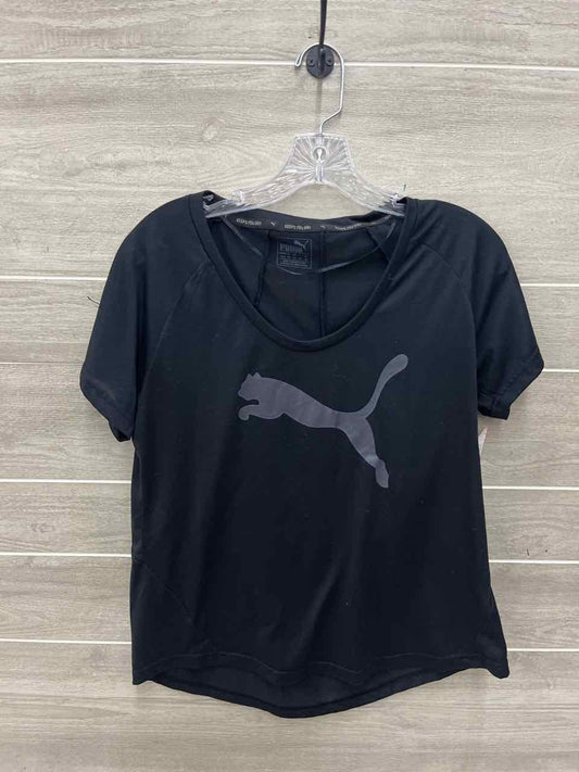 PUMA Size M Black Womens Shirt