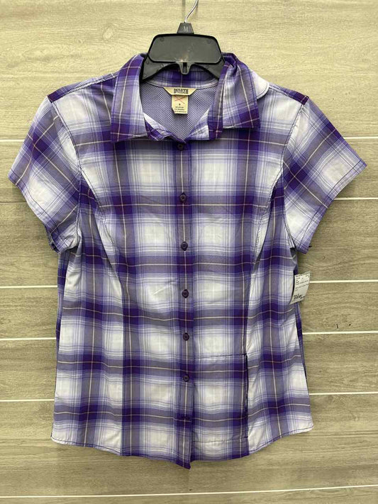 Duluth Size S Purple Womens Shirt