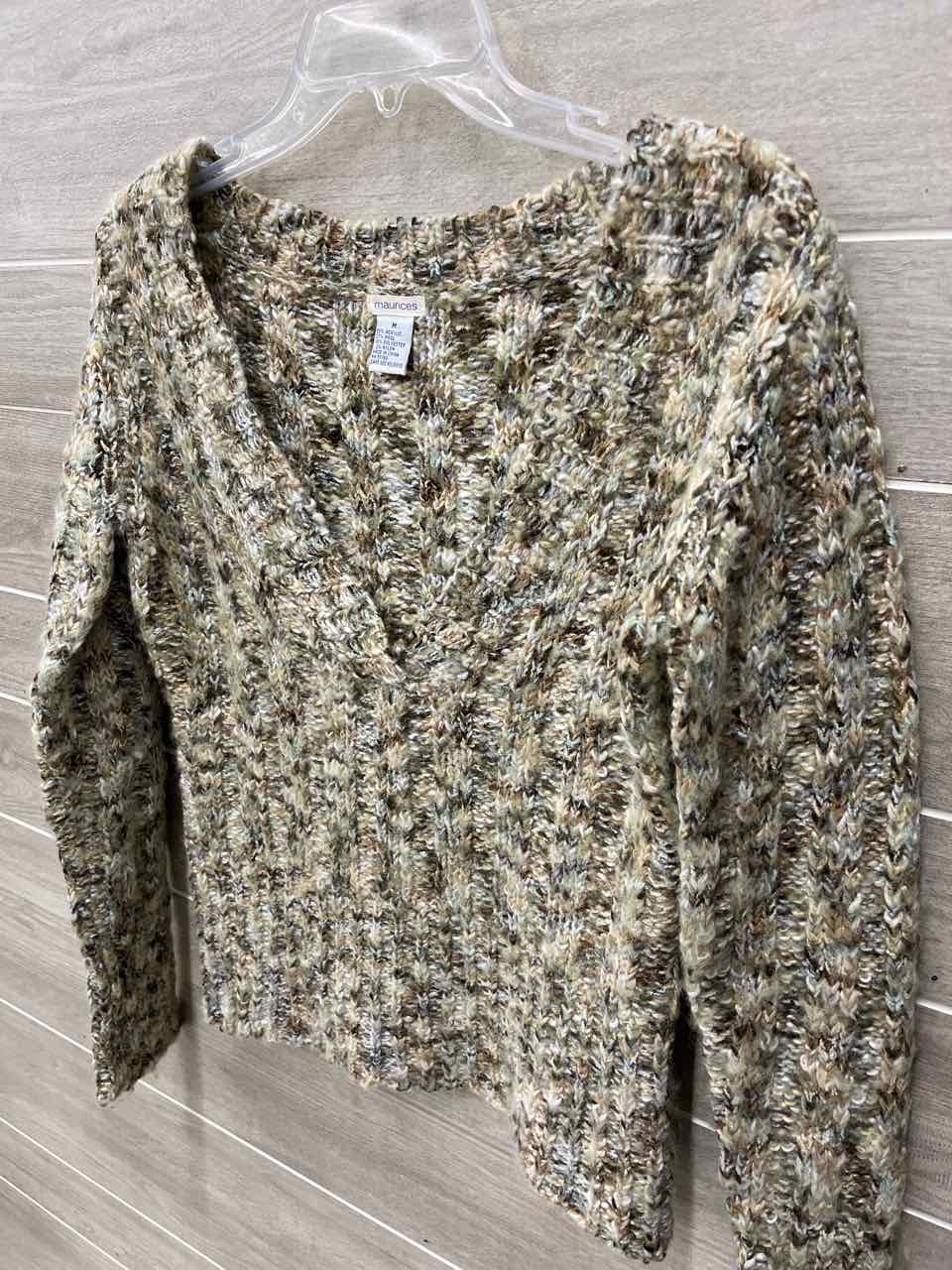 Maurices Size M Tan Junior Sweater