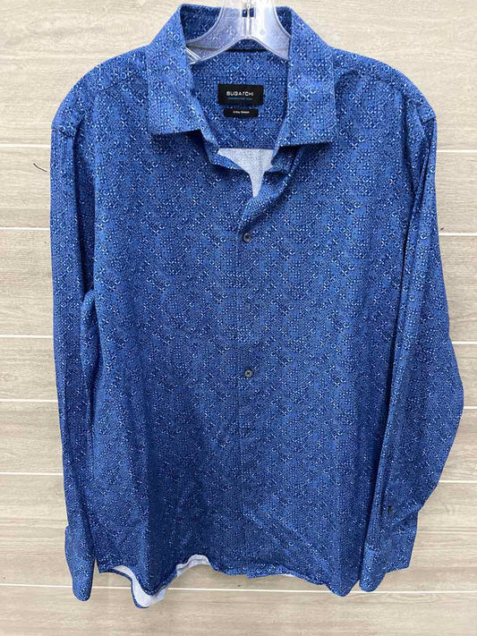 Bugatchi Size L Men Mens Shirt