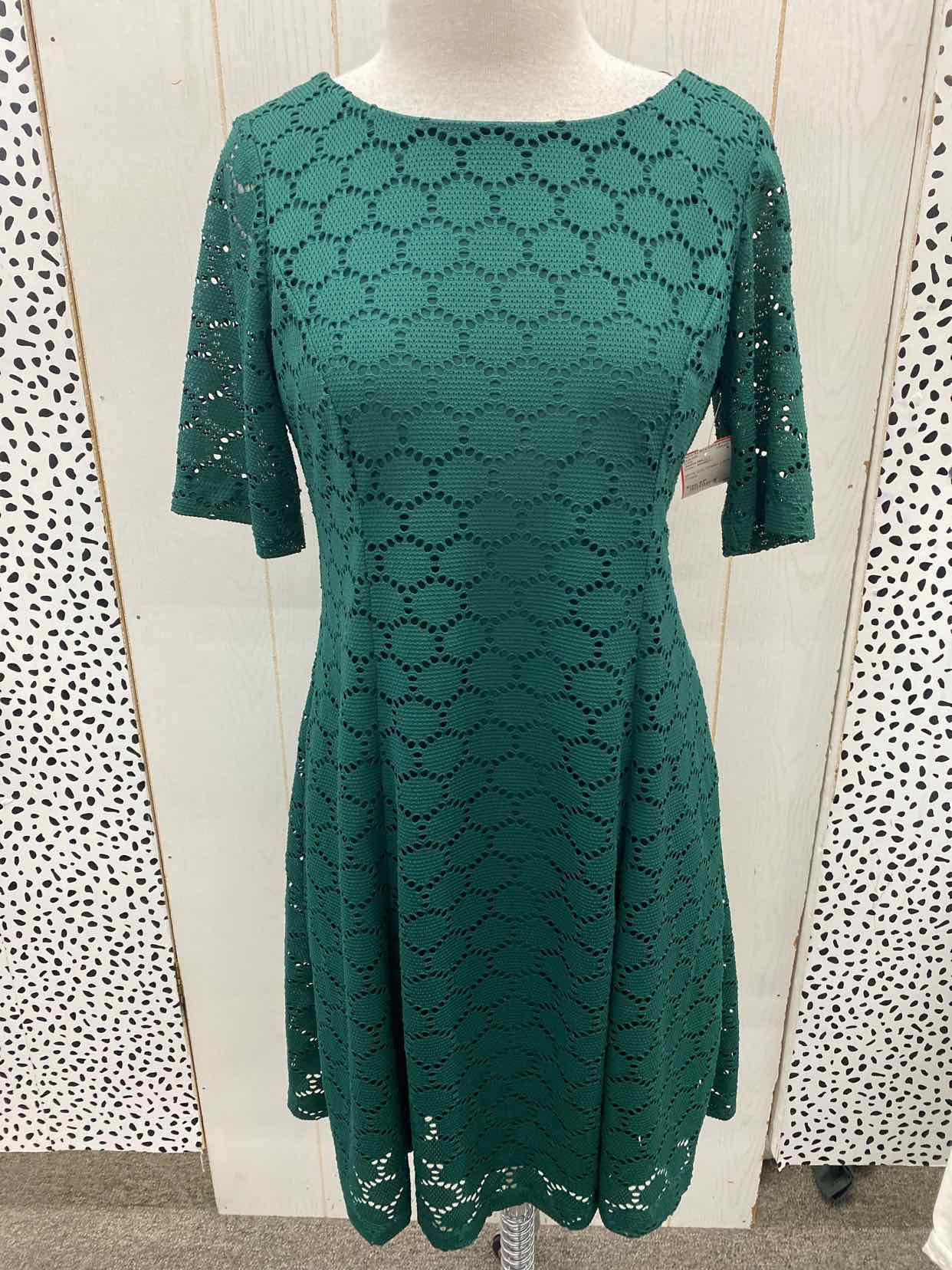 Jessica Howard Green Womens Size 8P Dress