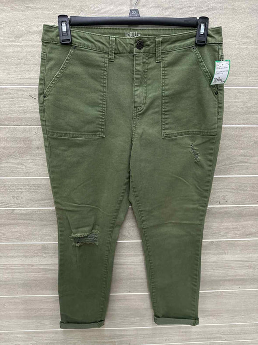 Time & Tru Size 12 Olive Womens Pants