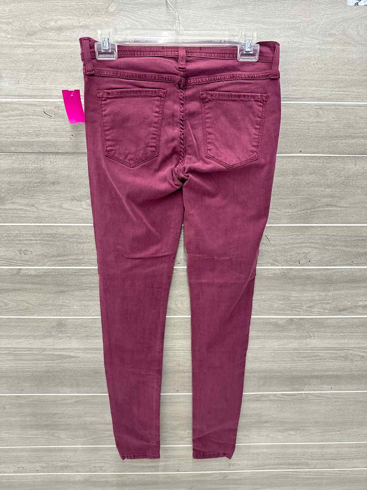 Flying Monkey Size 2/4 Burgundy Womens Jeans