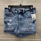 Flying Monkey Size 0 Blue Womens Shorts