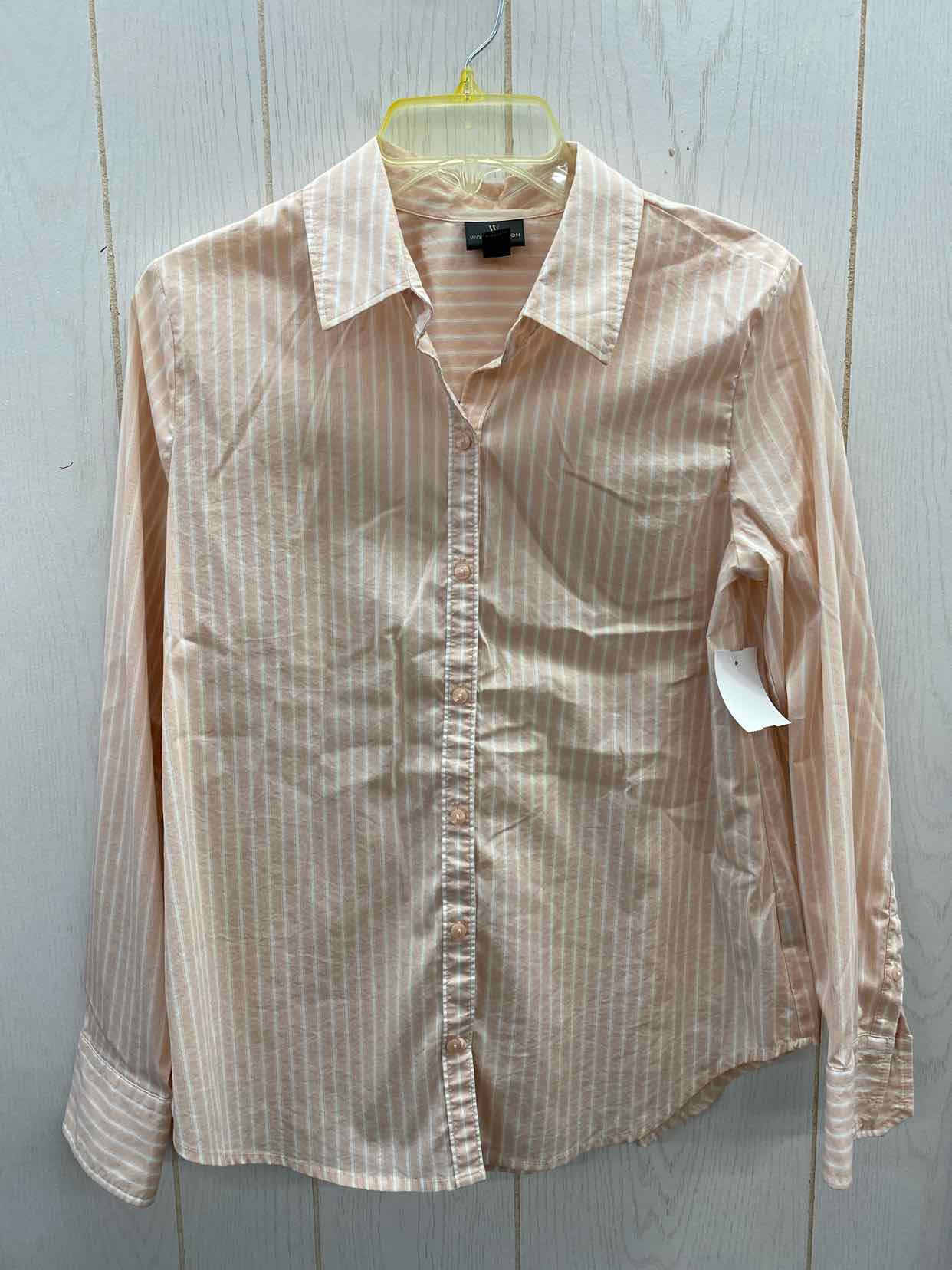 Worthington Peach Womens Size M Shirt