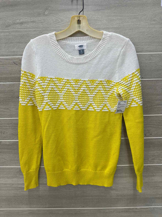 Old Navy Yellow Womens Women Size XS Sweater