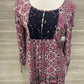 Maurices Burgundy Womens Size Small Dress