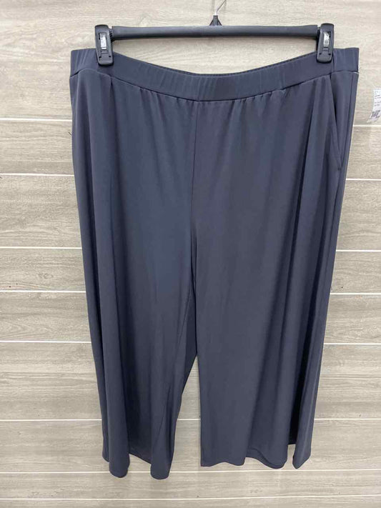 Susan Graver Gray Womens Women Size 22/24W Pants