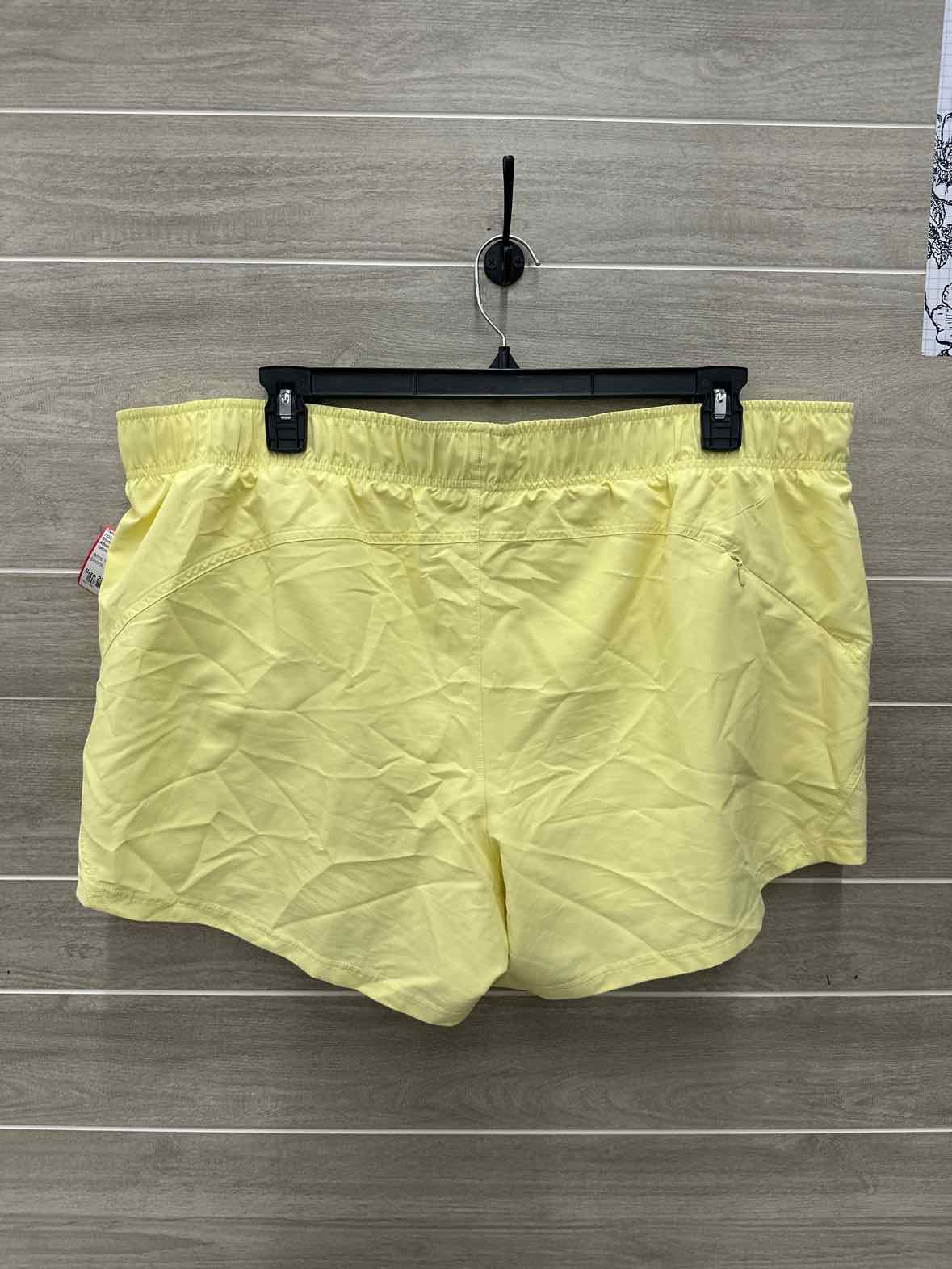 Athletic Works Size 22 Yellow Plus Shorts
