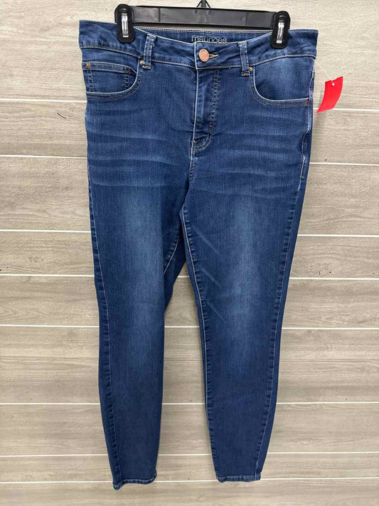 Maurices Blue Womens Women Size 12 Long Jeans