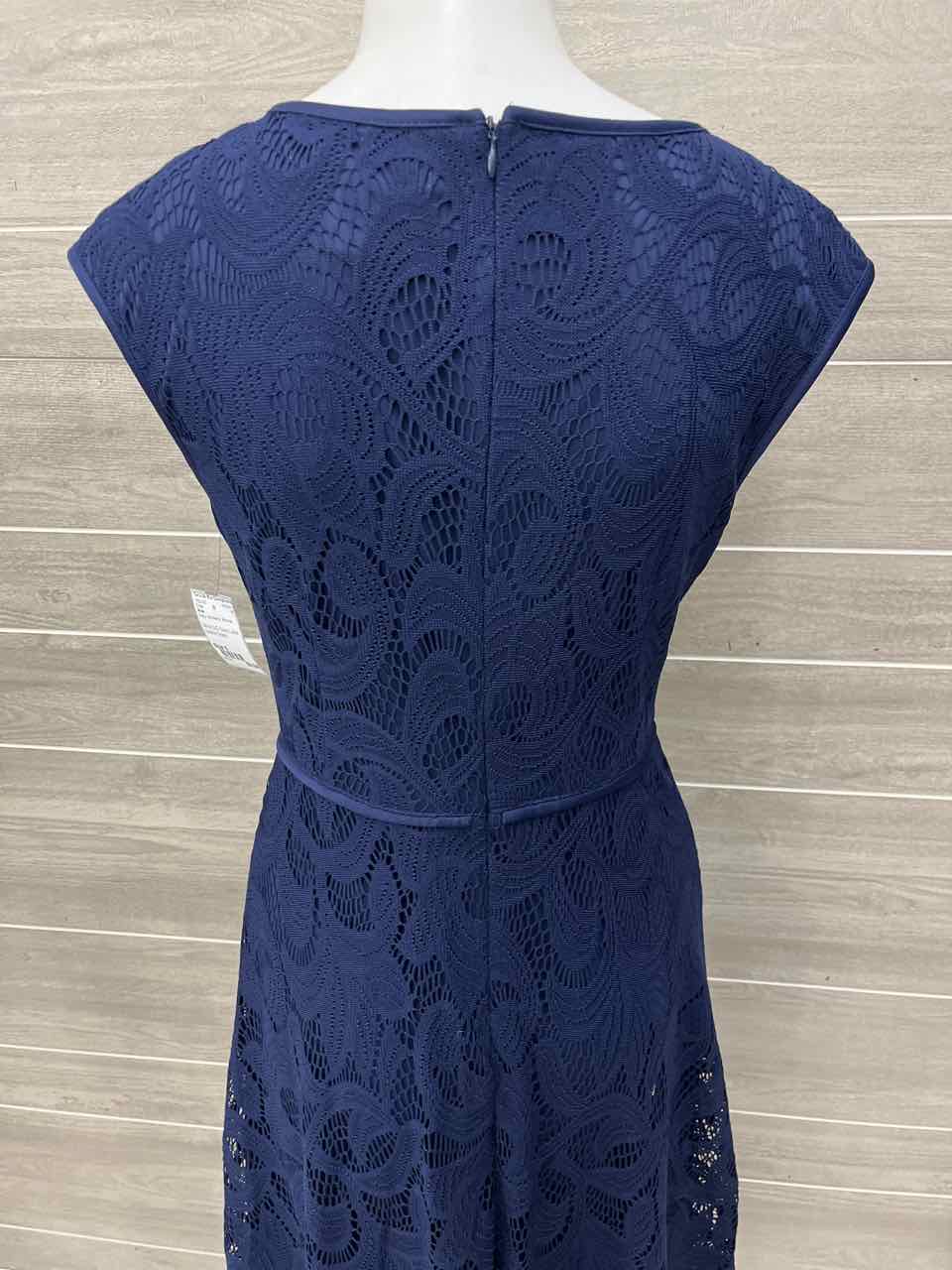 Wisp Size 6 Navy Womens Dress