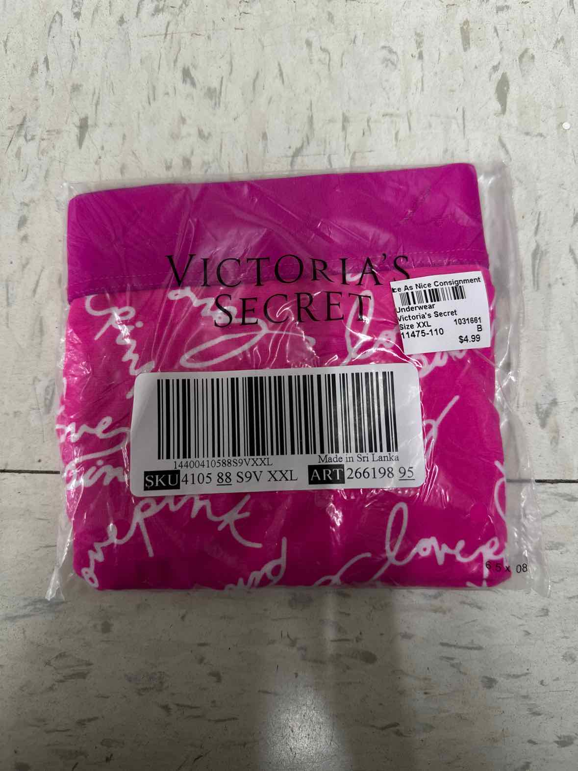 Victoria's Secret Size XXL Pink Womens Underwear