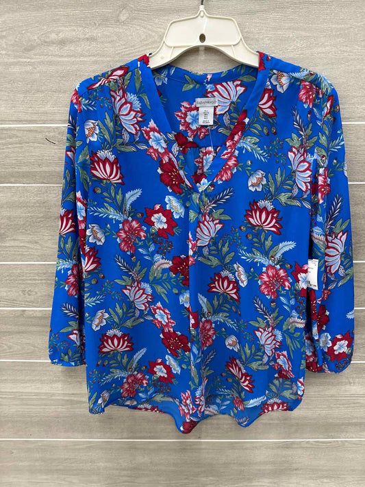 Paraphrase Blue Womens Women Size L Shirt