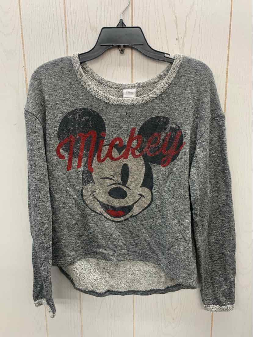 Disney Gray Junior Size L Shirt