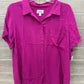 Croft & Barrow Size XXL Pink Plus Shirt