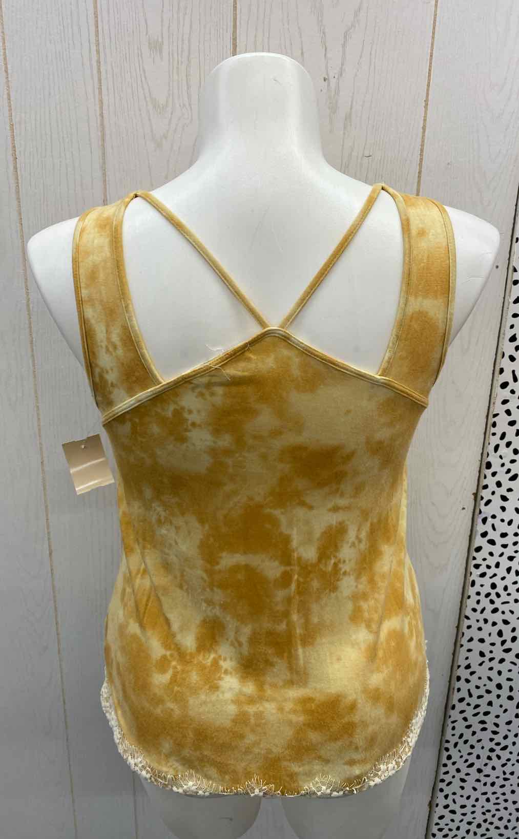 Rewind Yellow Junior Size L Tank Top