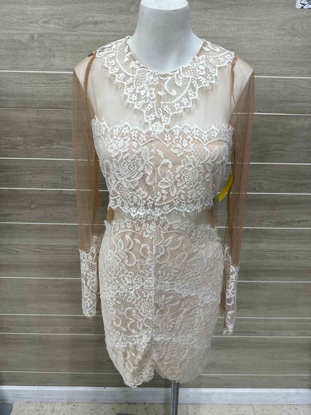 Size 6 Peach Womens Dress