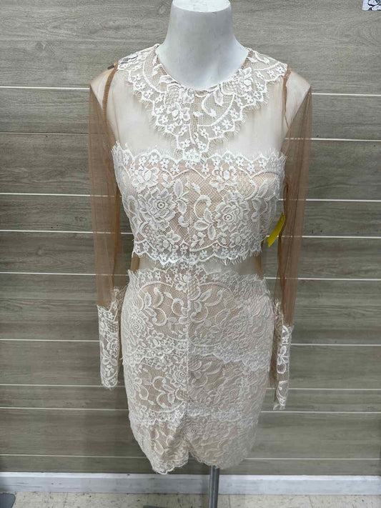 Size 6 Peach Womens Dress