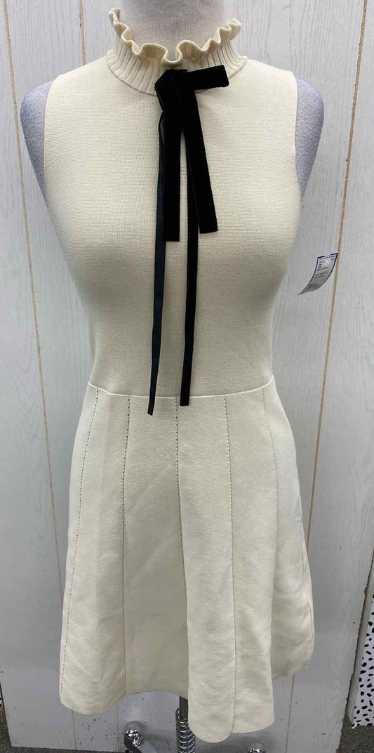 ZARA Cream Womens Size 4 Dress