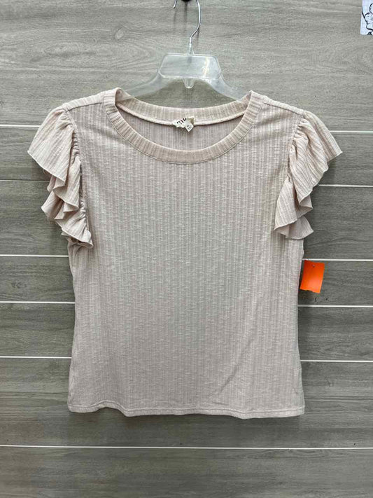 Bibi Size XL Beige Womens Shirt