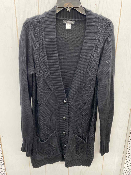 Venus Black Womens Size M Sweater