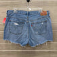 Levis Blue Womens Women Size 14 Shorts