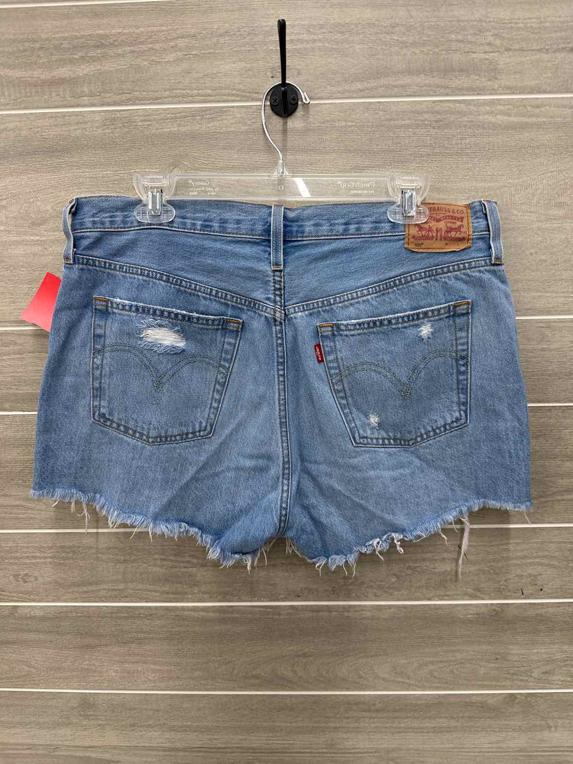 Levis Blue Womens Women Size 14 Shorts
