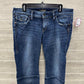 Silver Size 12 Blue Womens Jeans