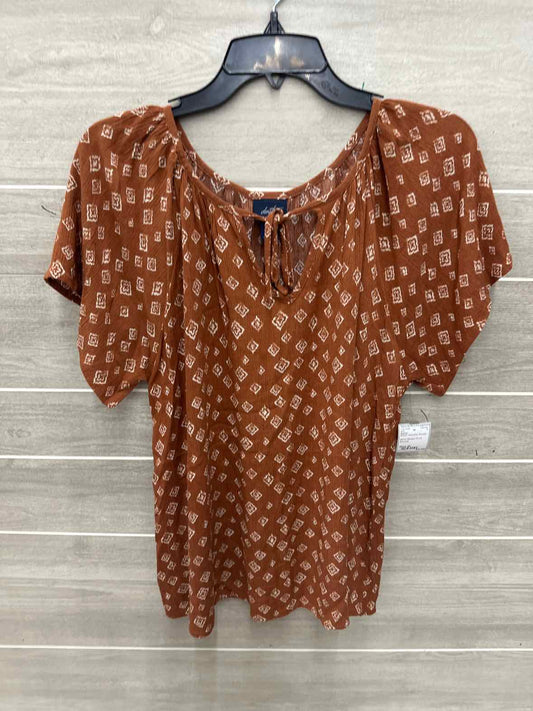 Daytrip Size M Brown Womens Shirt