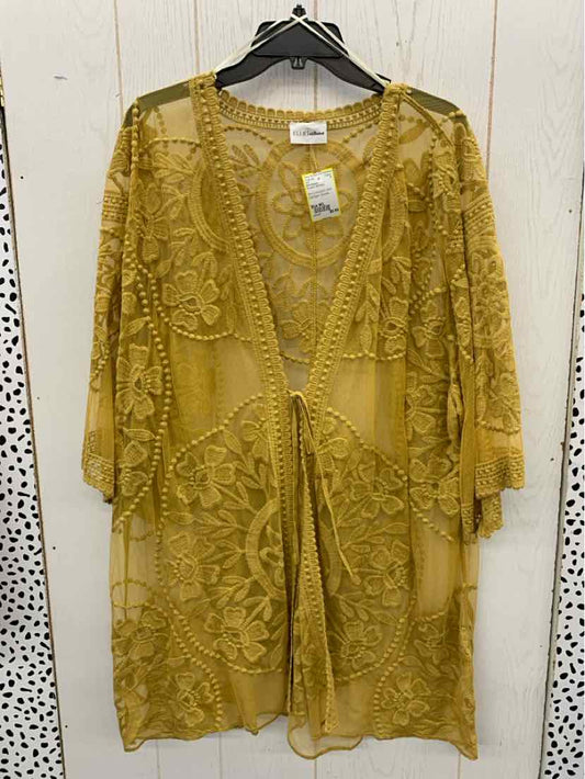 Ellie Autumn Mustard Womens Size M/L Shirt