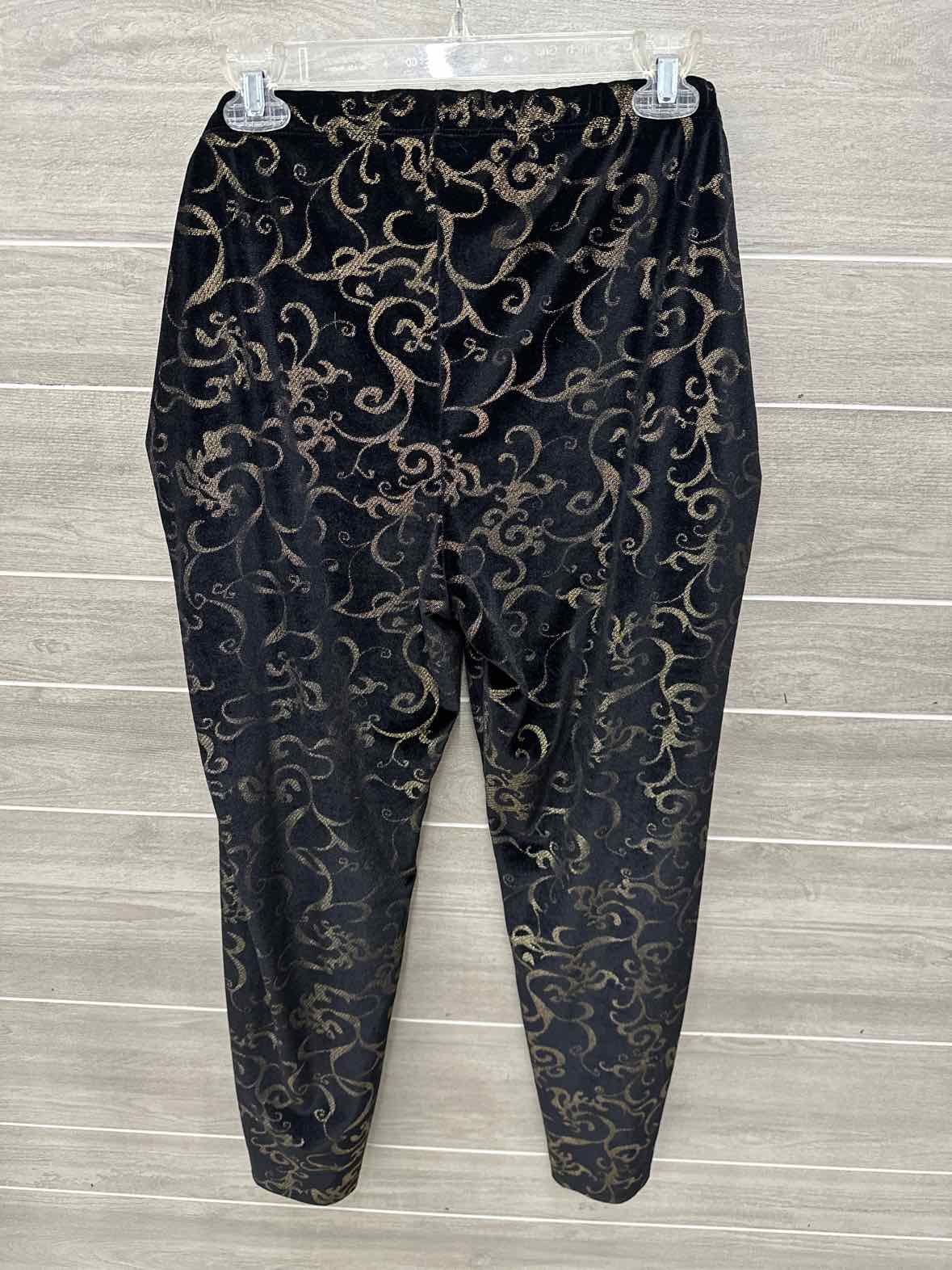 Midnight Velvet Black Womens Size 1X Leggings