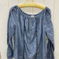 Chico's Blue Womens Size L Shirt