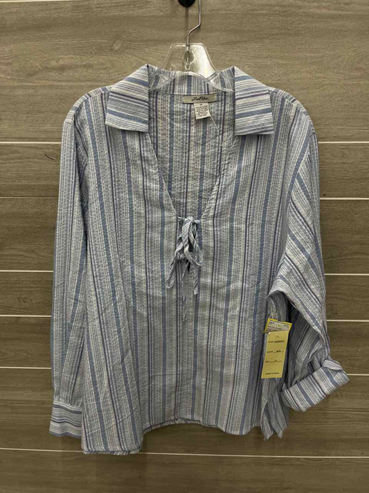 Size 2X Blue Plus Shirt