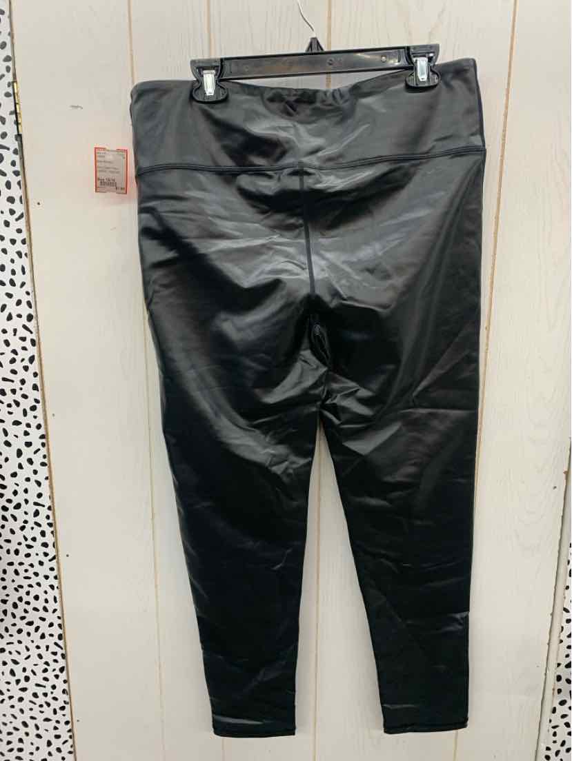 Black Womens Size 16/18 Leggings