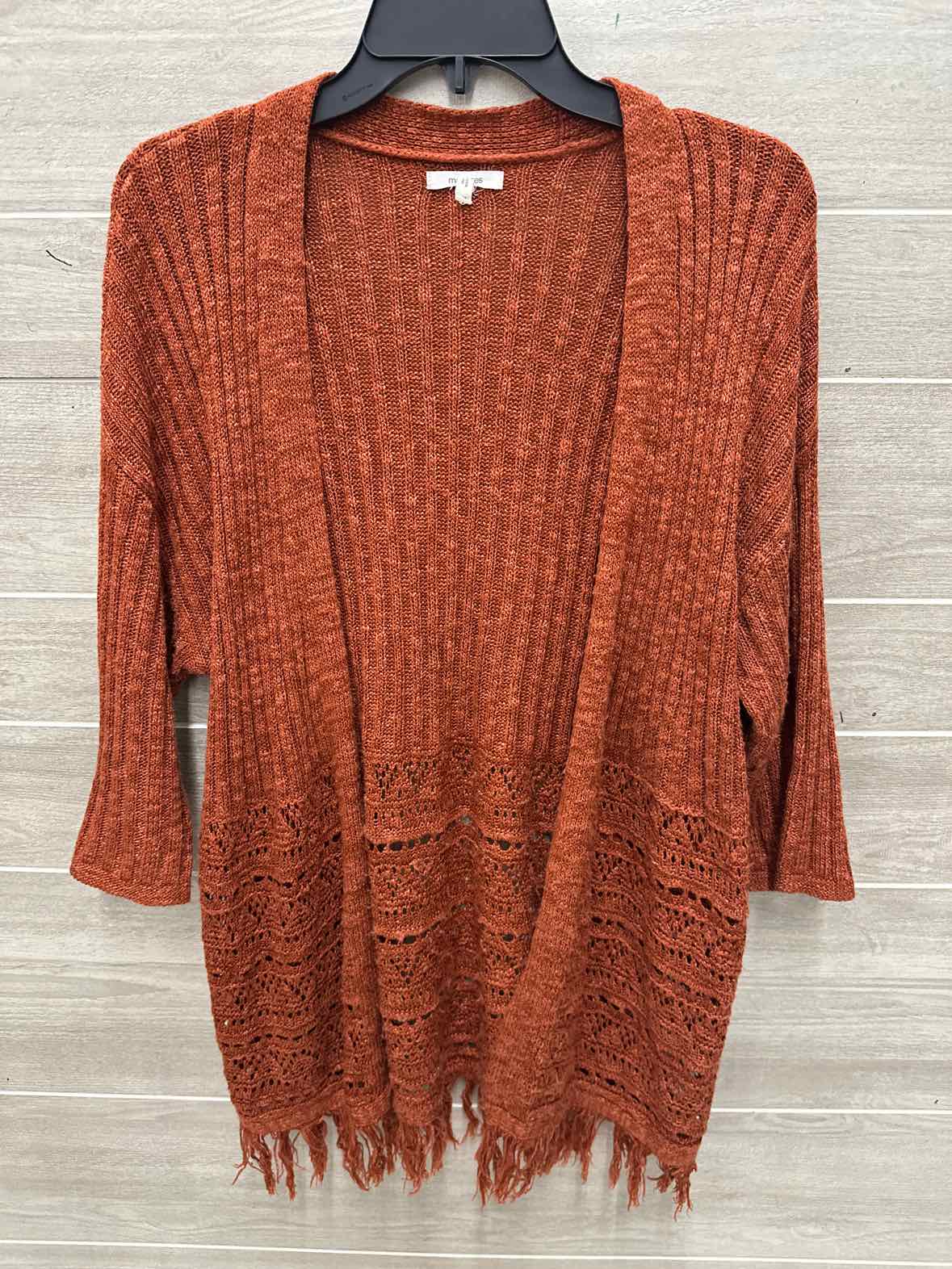 Maurices Size M Orange Womens Sweater