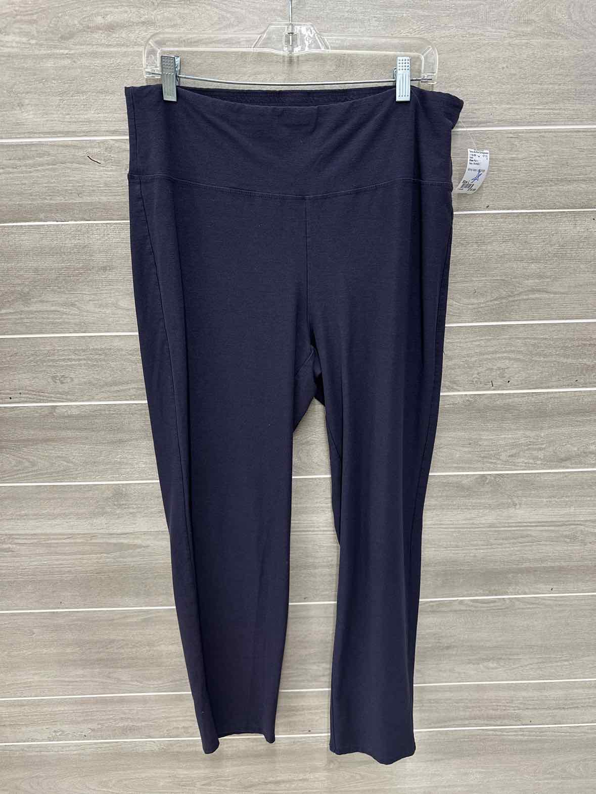 Eileen Fisher Navy Womens Size L Pants