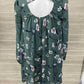 ENTRO Green Womens Size 10/12 Dress
