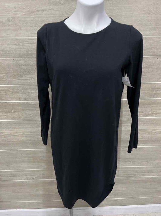 Eileen Fisher Size 4 Black Womens Dress