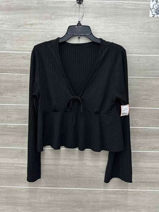 Black Womens Women Size XL Shirt